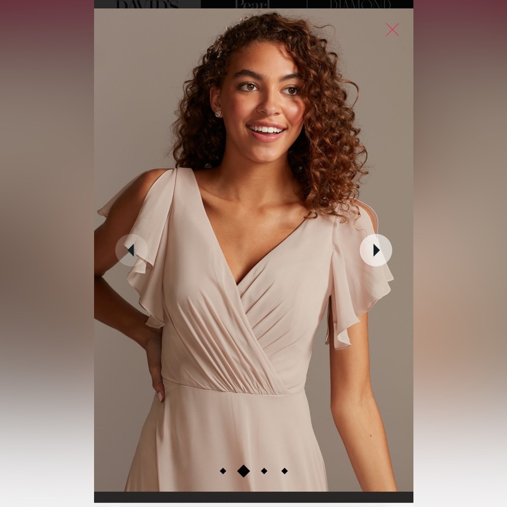 Celebrate Db Studio Dress With Flutter Sleeve Ful… - image 2